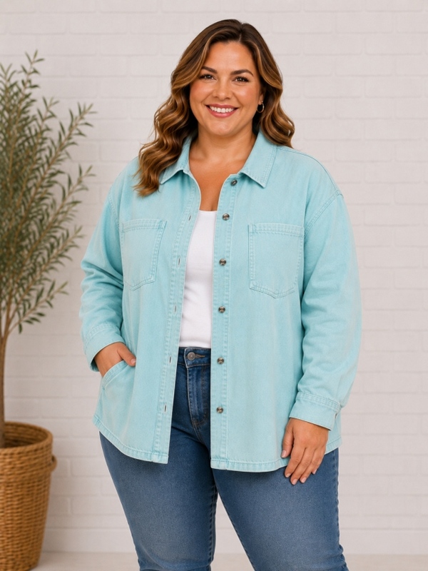 Colour-Jeansjacke Colour-Jeansjacke