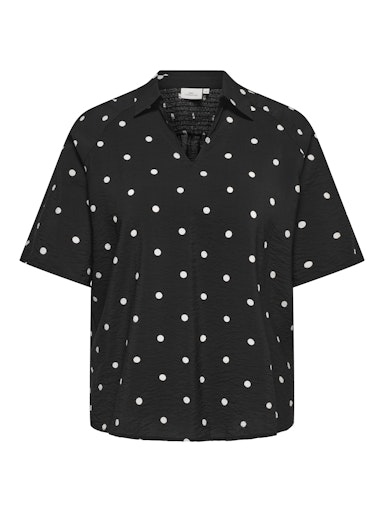 Bluse kurzarm Polka Dots Bluse kurzarm Polka Dots