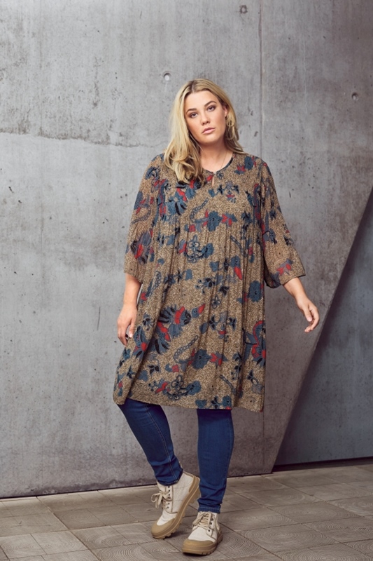 Plissee-Kleid