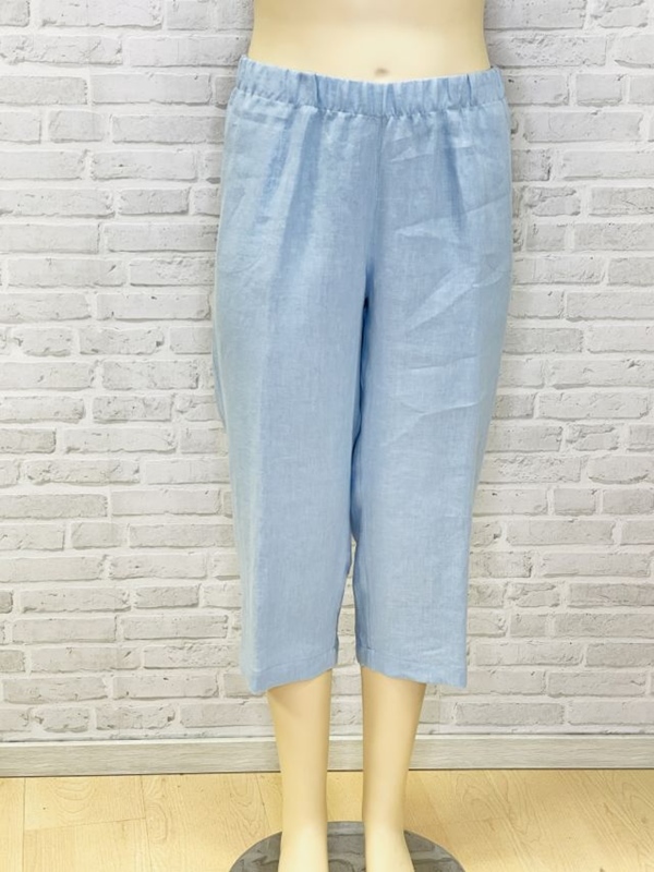 Leinenhose Culotte