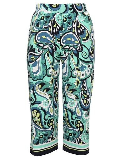 Jersey-Culotte mit Druck