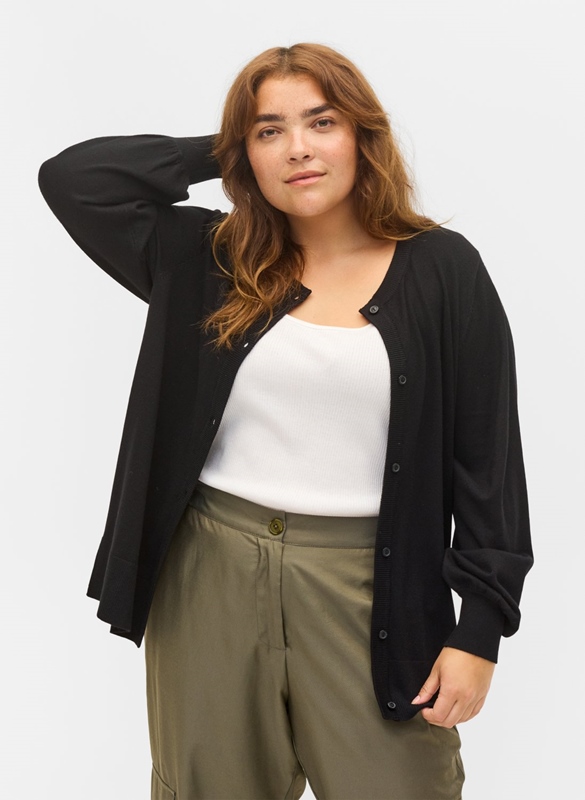 Strickjacke mit Knpfen