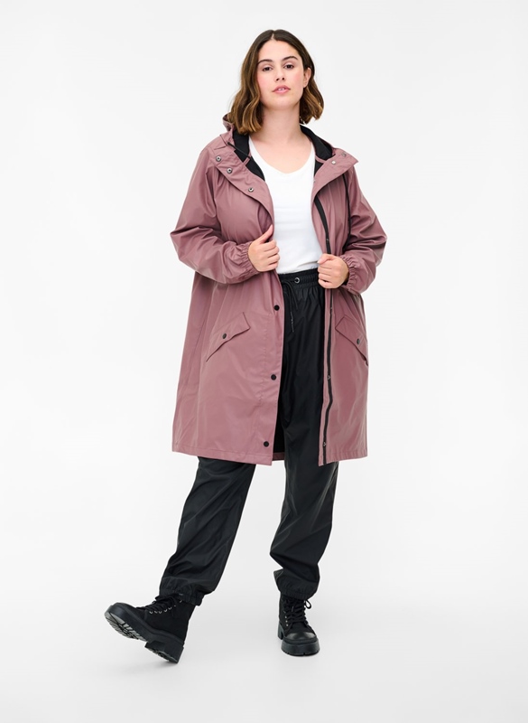 Regenjacke lang