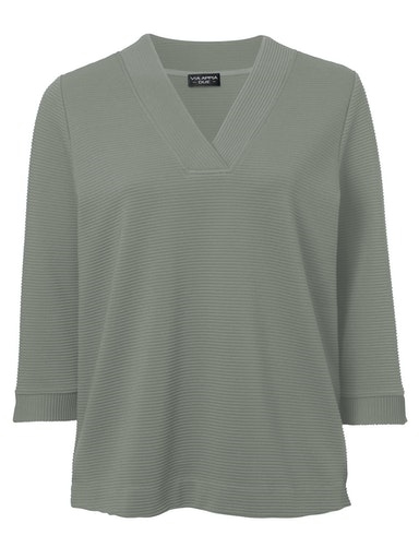 Sweatshirt V-Ausschnitt 3/4 Arm