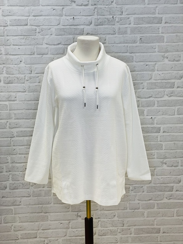 Sweatshirt Stehkragen 1/1 Arm