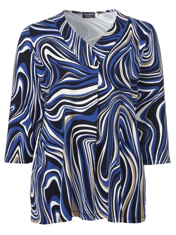 V-Shirtt 3/4 Arm Retromuster