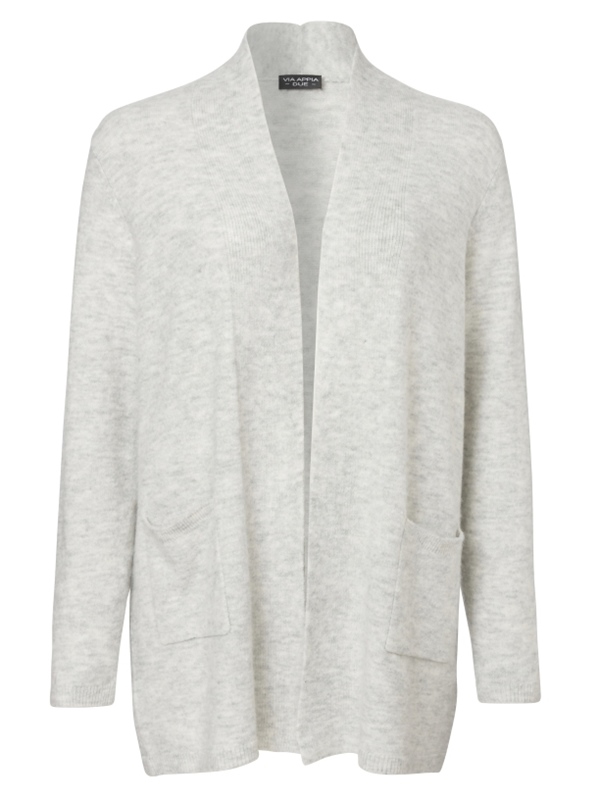 Strick-Cardigan mit Taschen