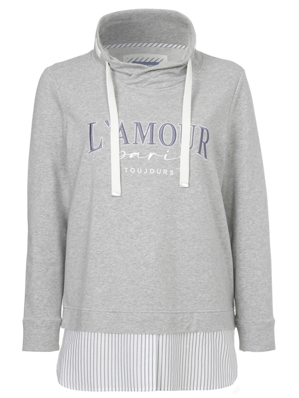 2in1 Sweatshirt "L`AMOUR"