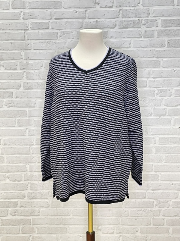 Struktur-Pullover