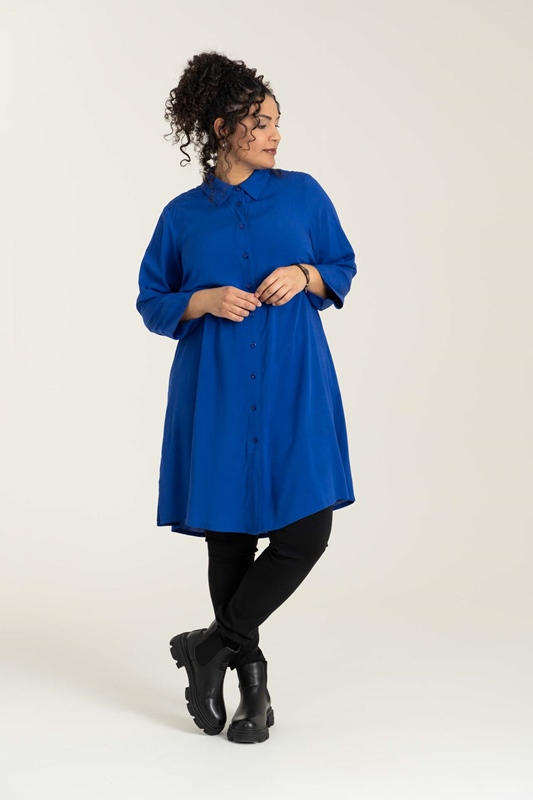Longbluse langarm