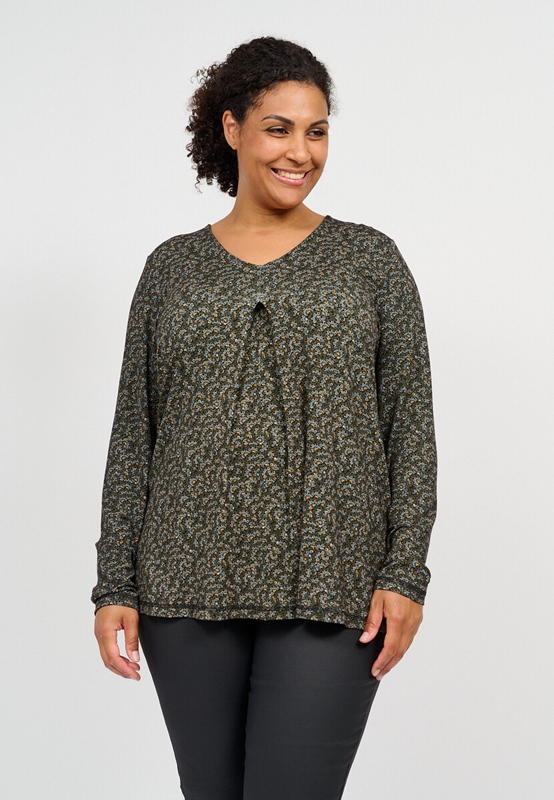 Shirt langarm mit Druck
