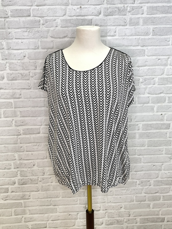 T-Shirt Rundhals 1/2 Arm Druck