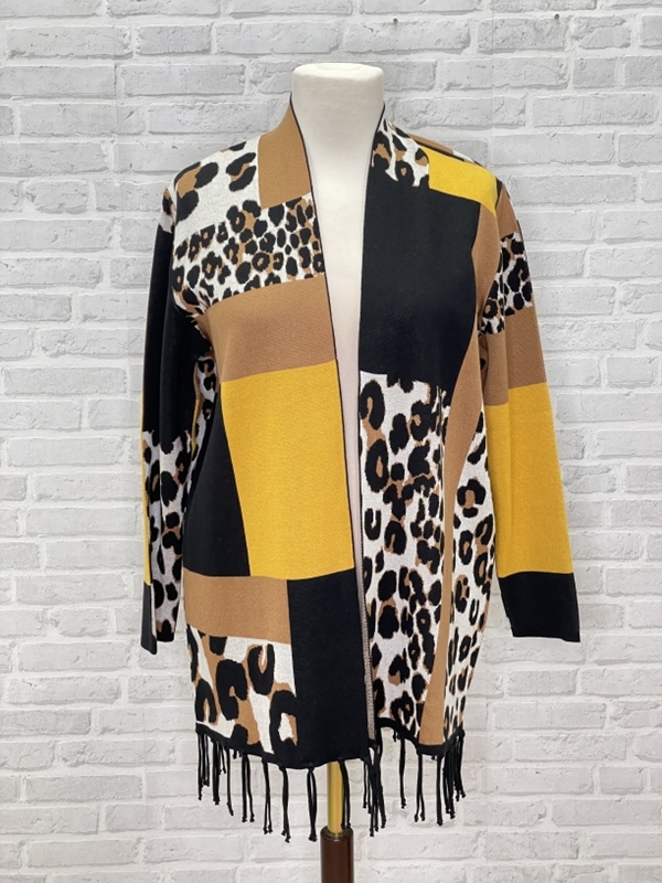 Strickjacke Animal