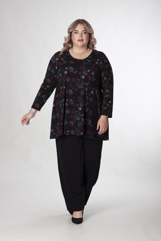 Shirt langarm A-Linie