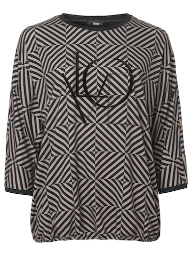 Shirt 3/4 Arm gemetrisch