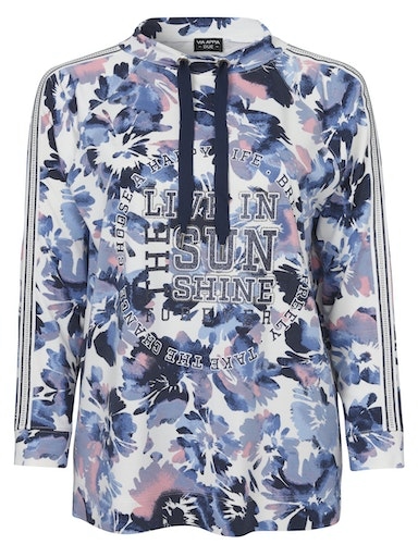 Sweatshirt mit Blumendruck