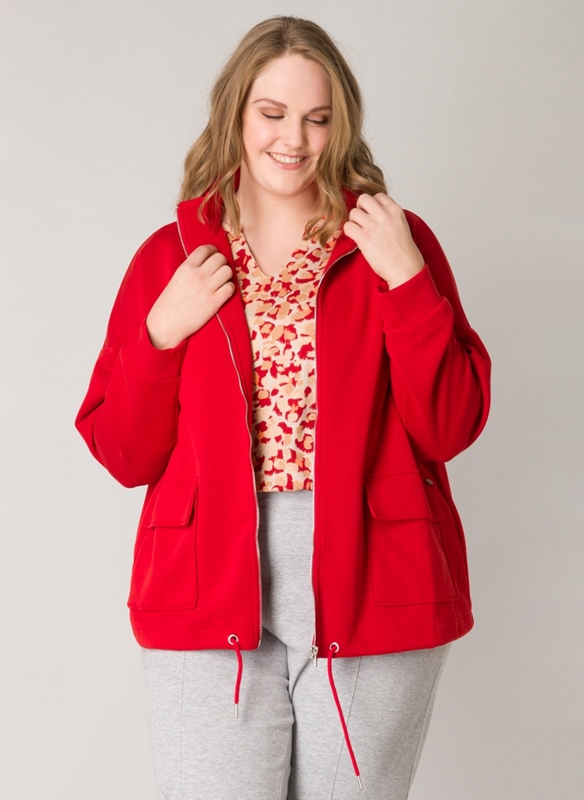 Oversized Sweatjacke