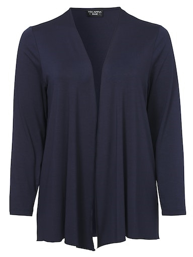 Shirtjacke offen, leichte A-Linie