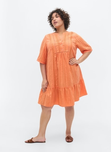 Boho-Kleid kurzarm