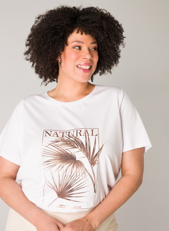 Shirt "Natural" kurzarm