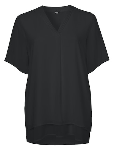 Chiffonbluse kurzarm