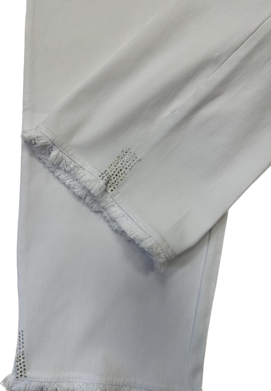 Cropped Jeans knit denim