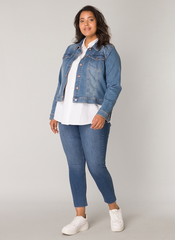 Jeansjacke mit Stretch Jeansjacke mit Stretch