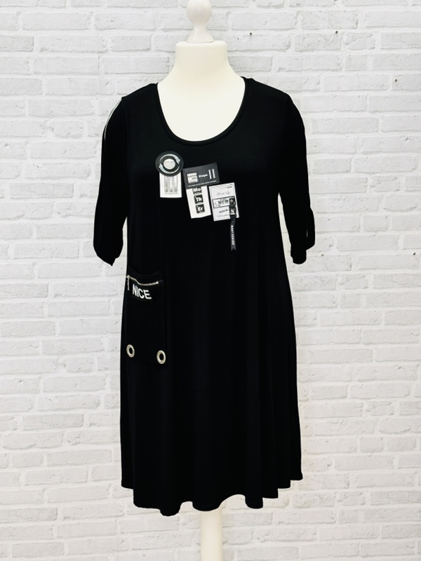 Tunika-Shirt/Kleid kurzarm Nice