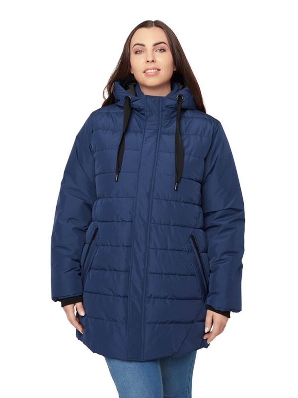 Lange Steppjacke