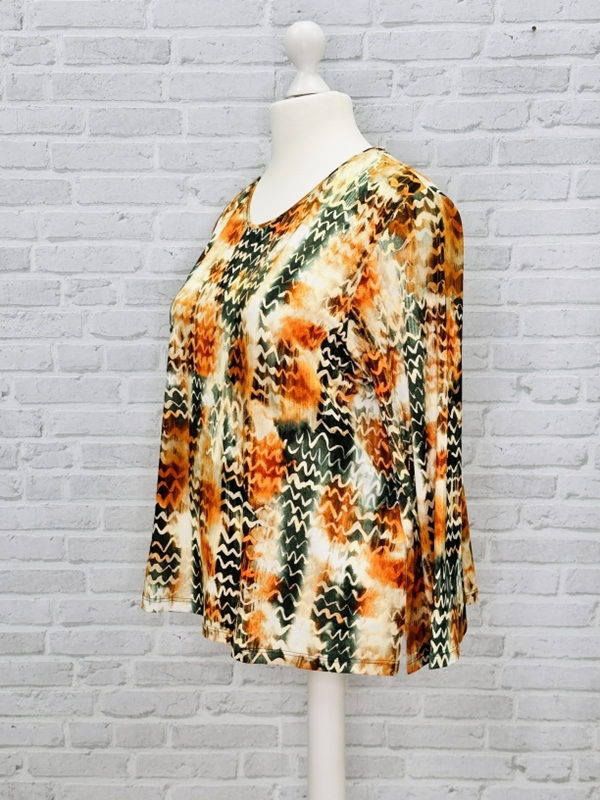 Shirt rundhals langarm