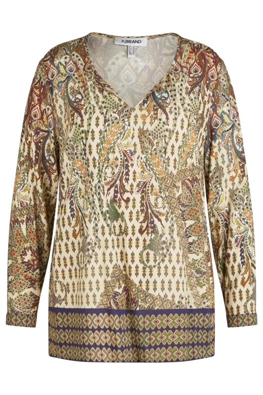 Tunika-Bluse langarm