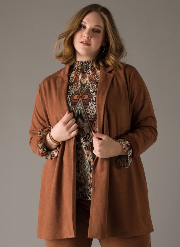Long-Blazer offen
