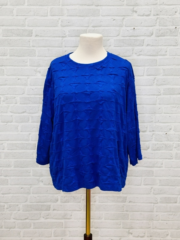 Strickshirt mit Struktur 3/4 Arm