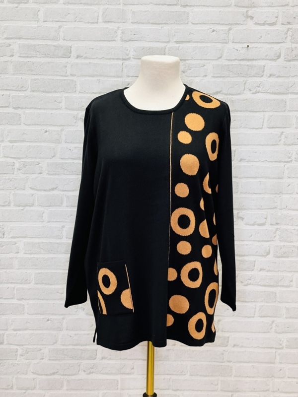 Pullover mit Schal