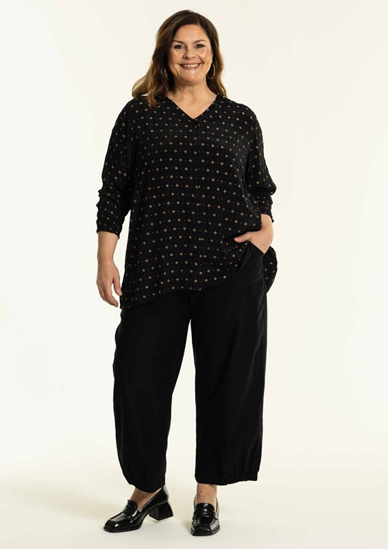 Edle Bluse  3/4 Arm