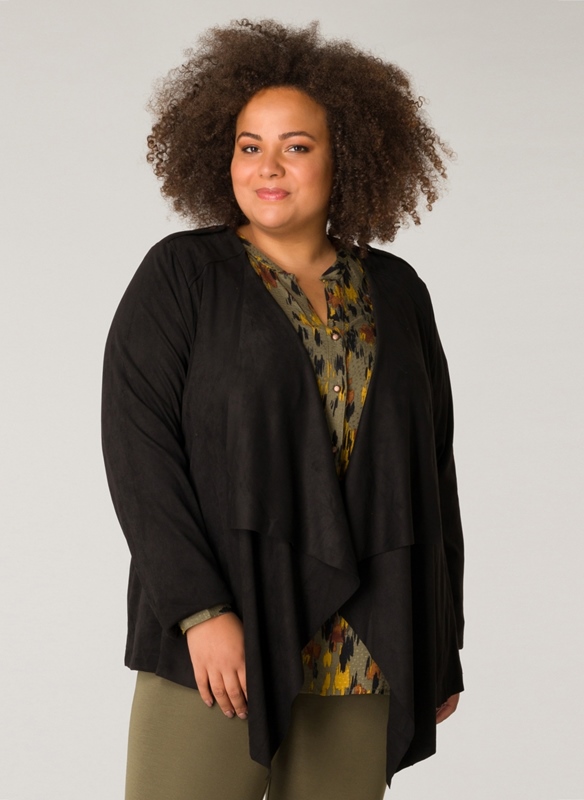 *SALE*Velour-Jacke kurz