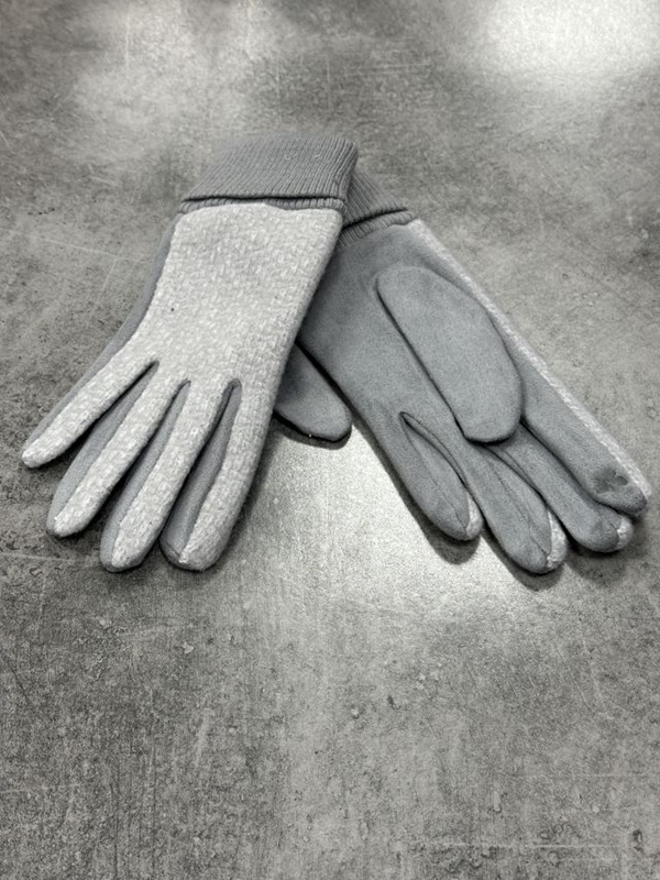 Fingerhandschuhe Materialmix
