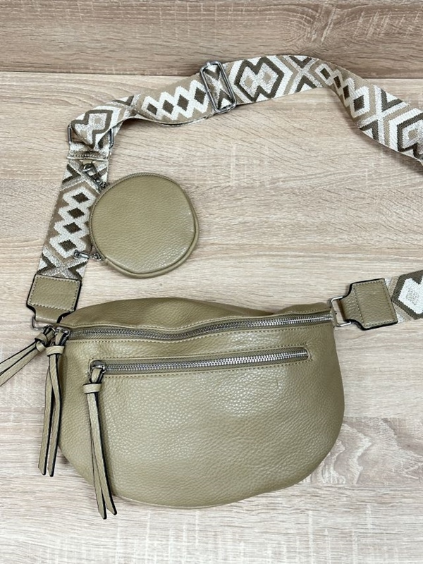 Tasche mit Muster-Riemen