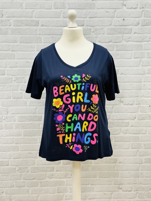 Shirt kurzarm Beautyful Girl