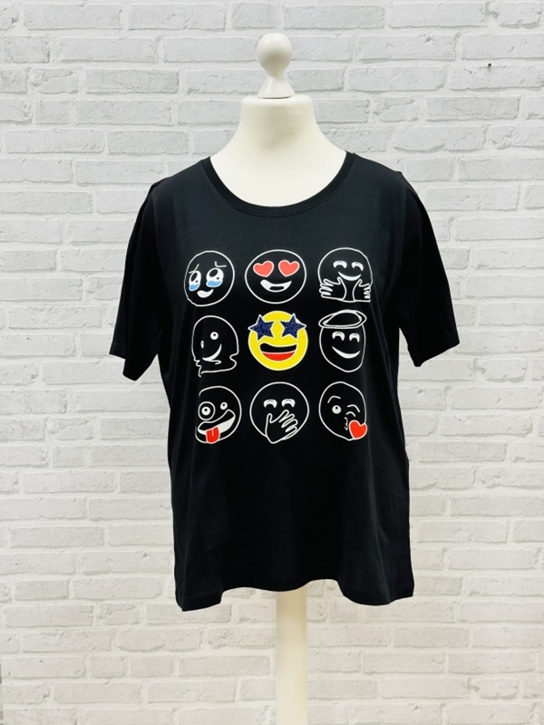 Shirt kurzarm Emoji