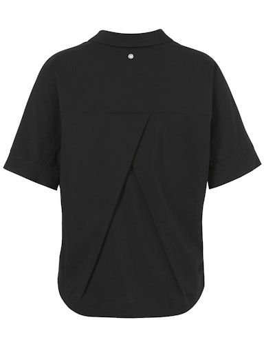 Bluse Hemdkragen oversized