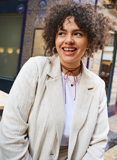Leinen-Anzug-Blazer