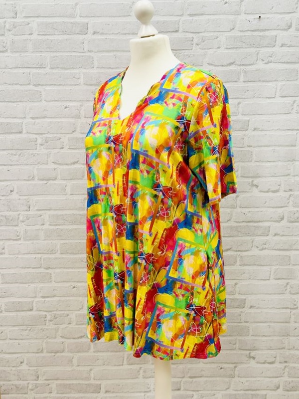 Tunika-Shirt kurzarm A-Linie Sweets