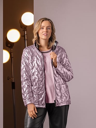 Outdoorjacke metallic