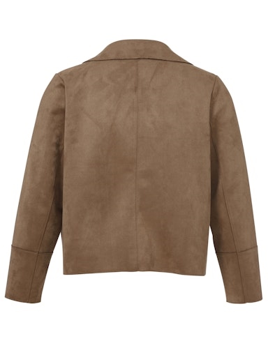 Velour-Blazer lässig Velour-Blazer lässig