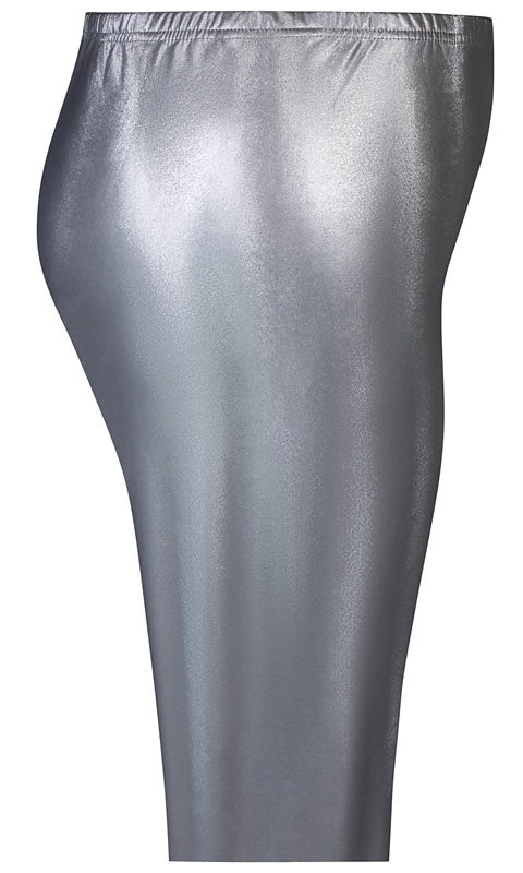 Legging silbern Legging silbern