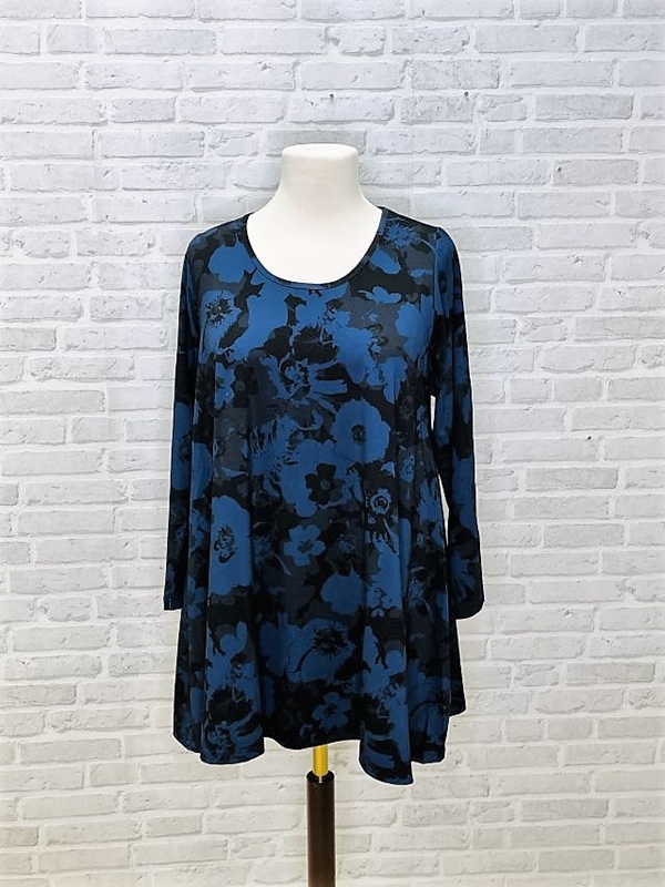 Shirt langarm A-Linie