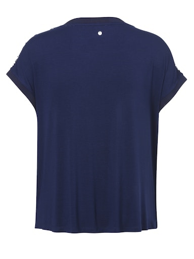 Pailettenshirt �berschnittener Arm