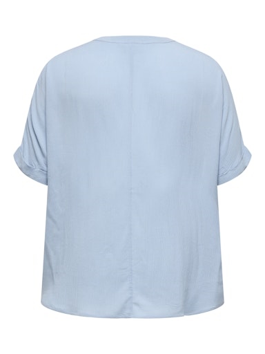 Blusenshirt mit V-Ausschnitt