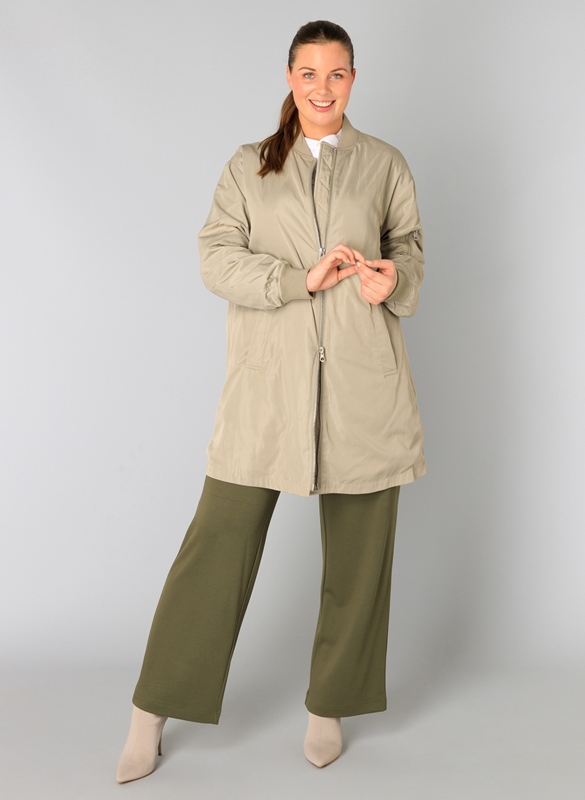 Lange Bomberjacke Lange Bomberjacke